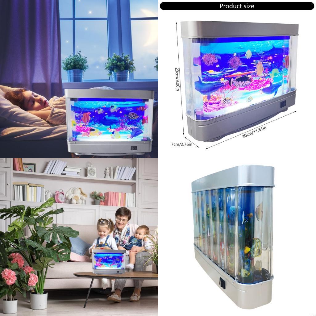 Marine Aquarium Live - Simulation Aquarium Fish Decorative Lamp LED