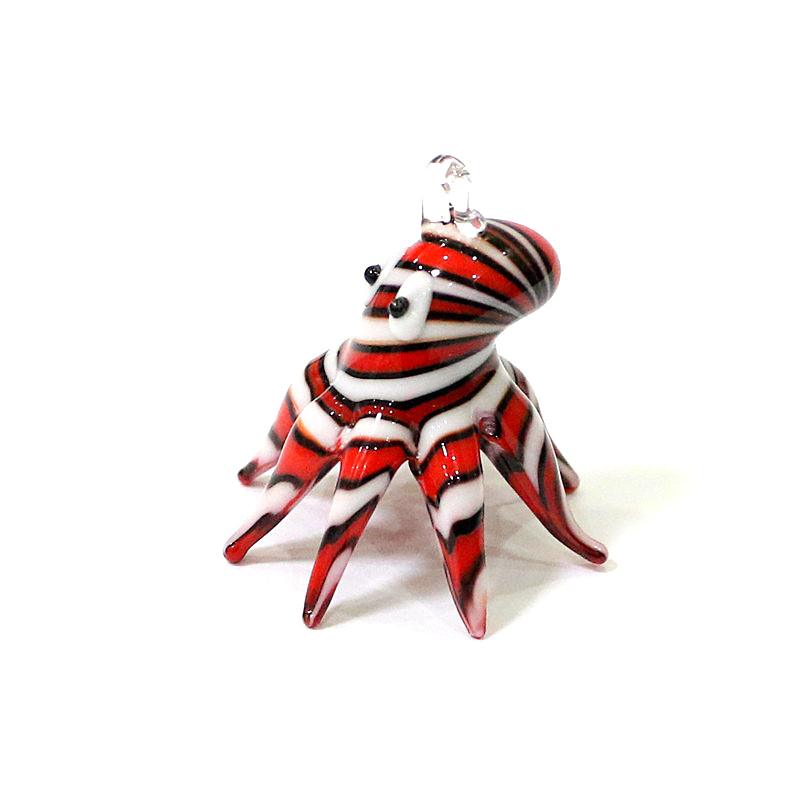 Mini Glass Octopus Pendant Cut - Marine Aquarium Europe ulasan dan harga