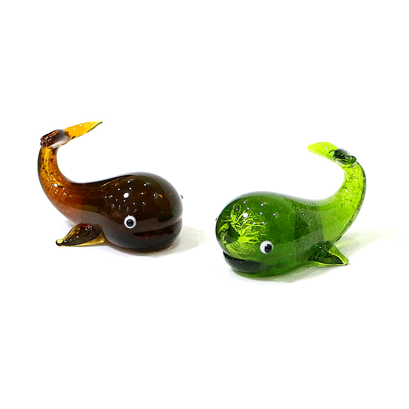 Murano Glass Whale Miniature F - Marine Aquarium Europe ulasan dan harga