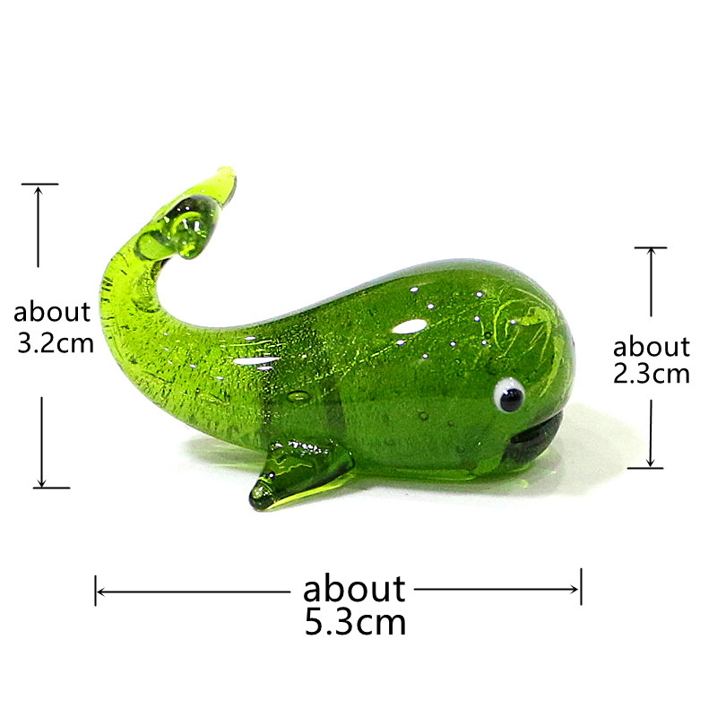 Murano Glass Whale Miniature F - Marine Aquarium Europe ulasan dan harga
