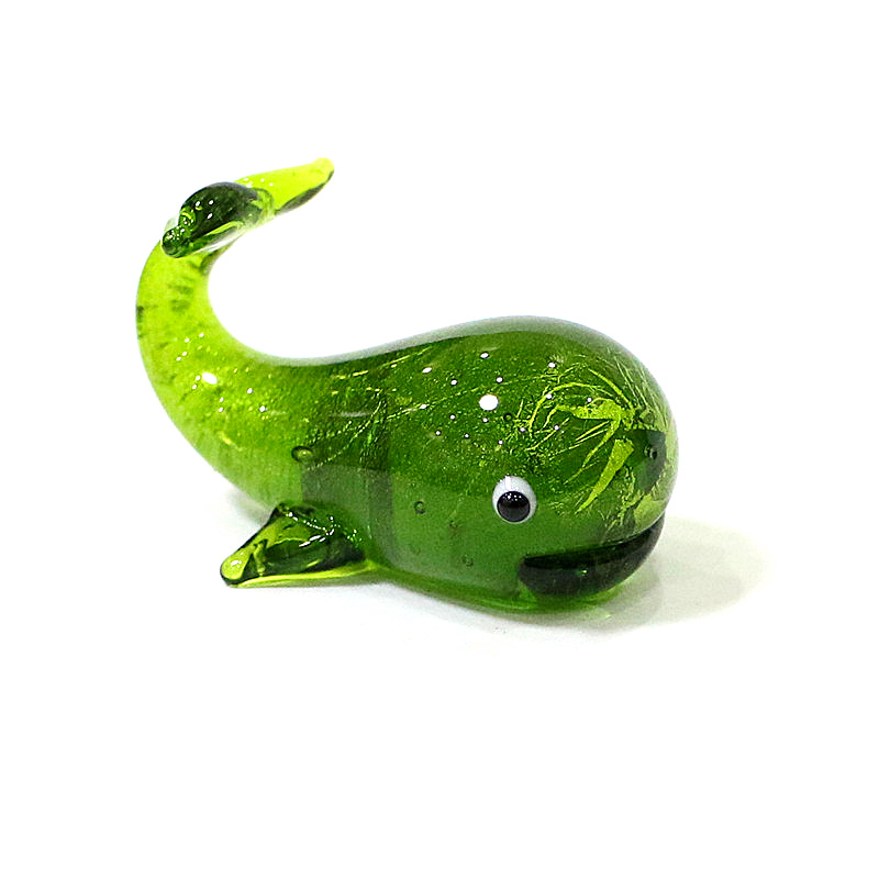 Murano Glass Whale Miniature F - Marine Aquarium Europe ulasan dan harga