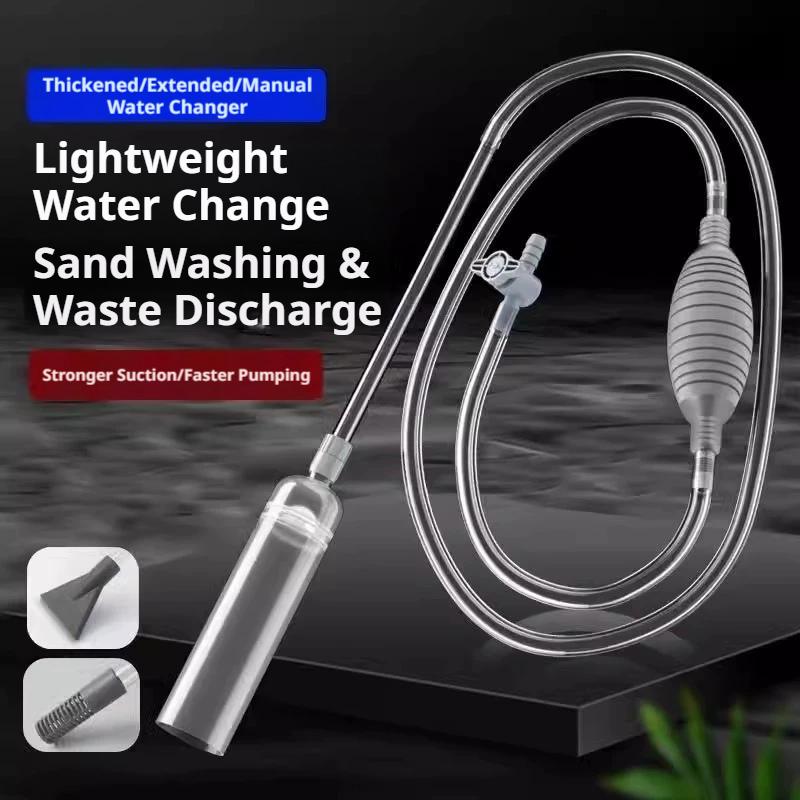 Manual Aquarium Siphon Fish Ta - Marine Aquarium With Sump ulasan dan harga
