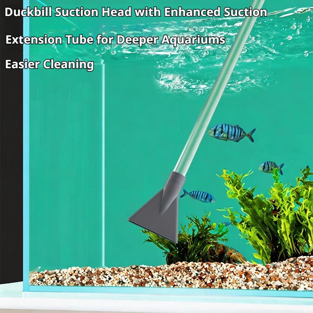 Manual Aquarium Siphon Fish Ta - Marine Aquarium With Sump ulasan dan harga
