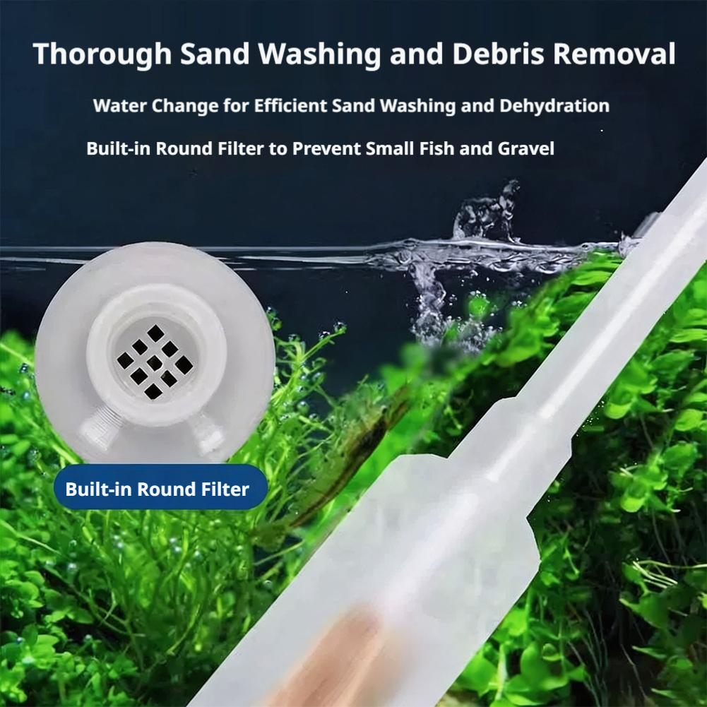 Manual Aquarium Siphon Fish Ta - Marine Aquarium With Sump ulasan dan harga