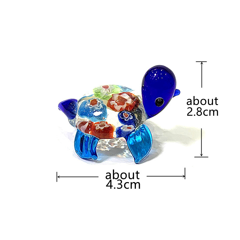 Creative Cute Glass Sea Turtle - Marine Aquarium Europe ulasan dan harga