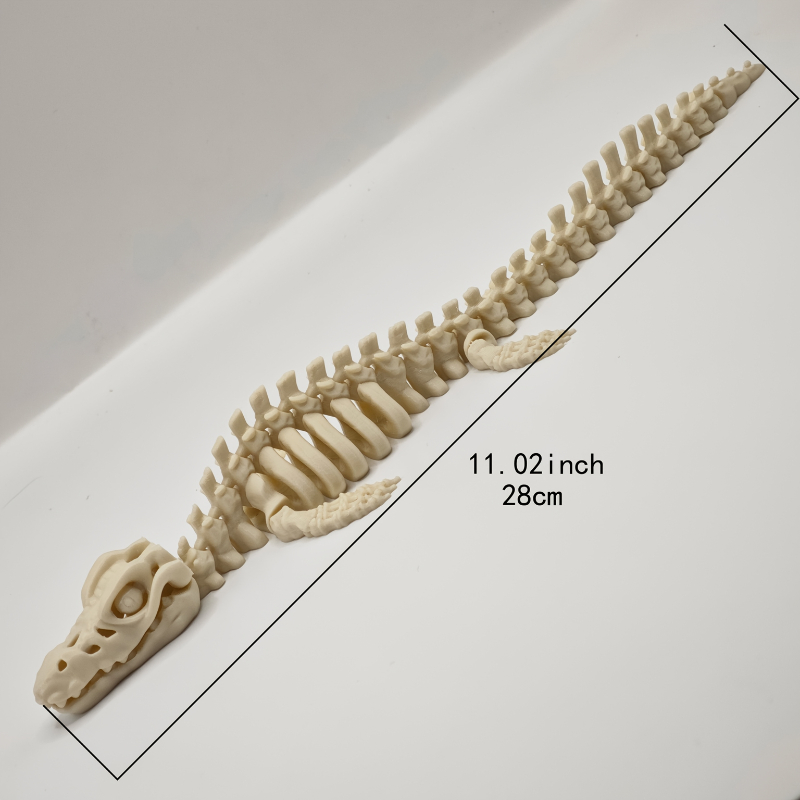 1Pc Realistic Mosasaur Skeleto - Marine Aquarium Used ulasan dan harga
