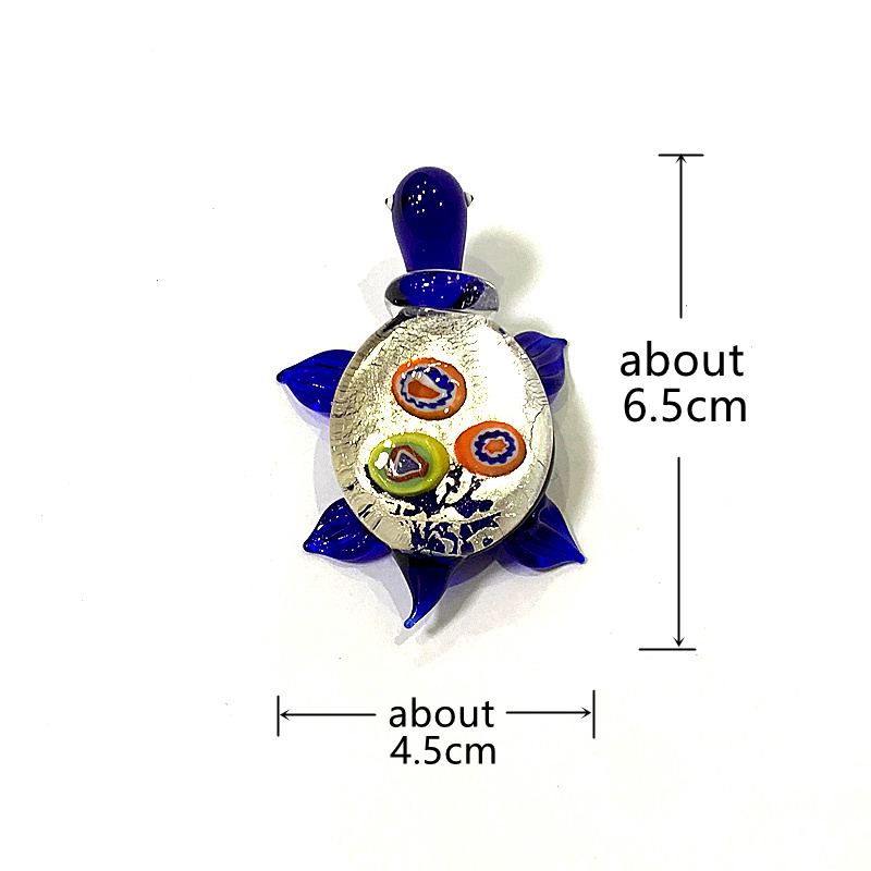 Handmade Mini Glass Turtle Fig - Marine Aquarium Europe ulasan dan harga