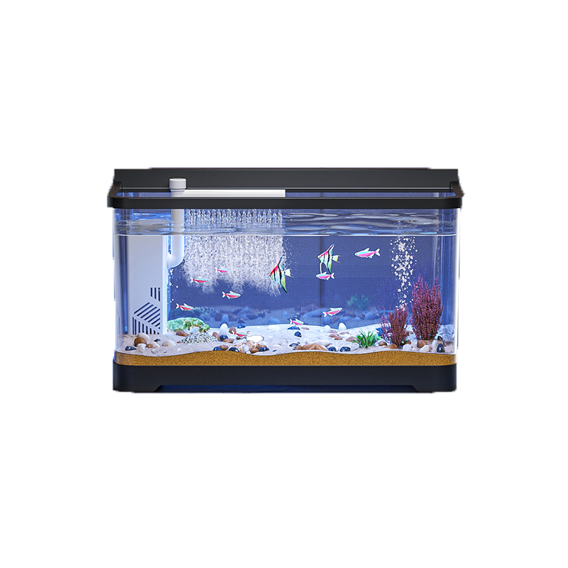 ABS Mini Fish Tank Betta Aquar - Marine Aquarium With Sump ulasan dan harga