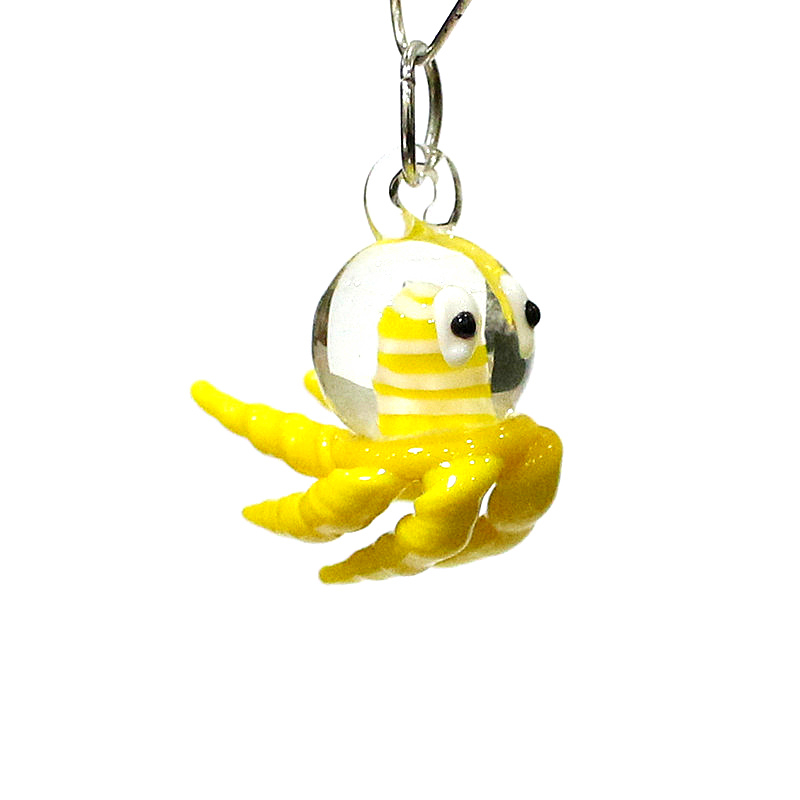 Miniature Octopus Glass Charm  - Marine Aquarium Europe ulasan dan harga