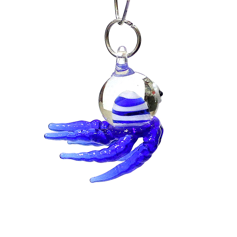 Miniature Octopus Glass Charm  - Marine Aquarium Europe ulasan dan harga