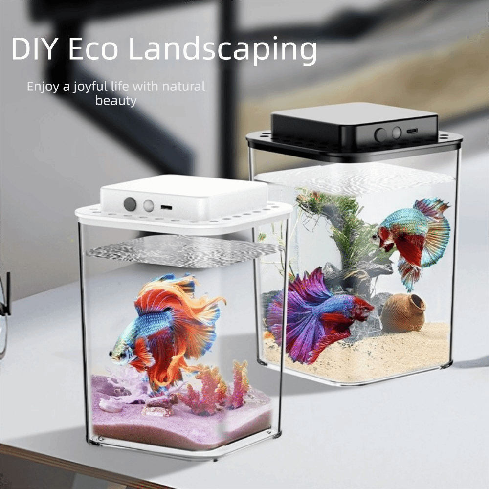 Transparent Betta Fish Tank In - Marine Aquarium With Sump ulasan dan harga