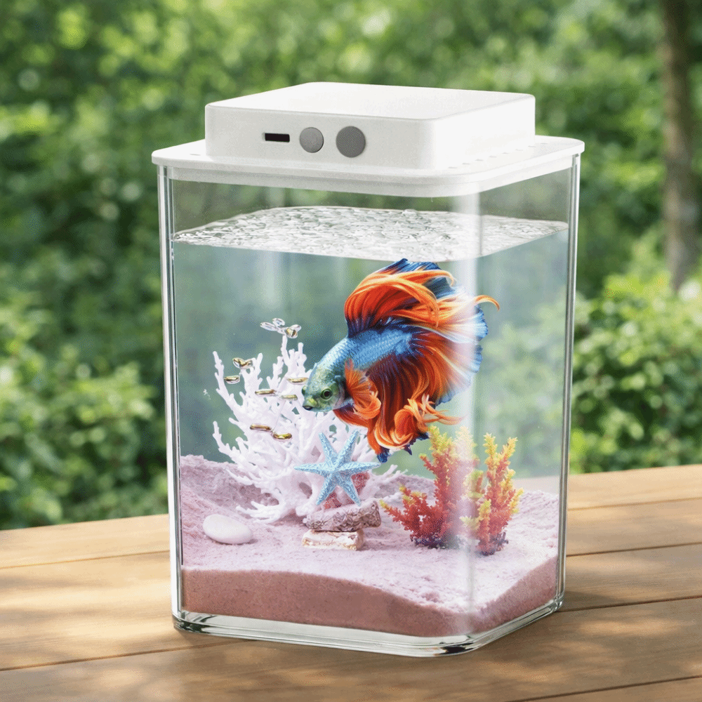 Transparent Betta Fish Tank In - Marine Aquarium With Sump ulasan dan harga