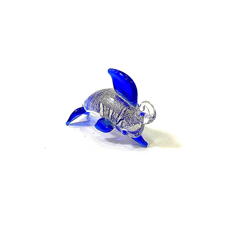 2PCS Mini Cute Glass Dolphin C - Marine Aquarium Europe ulasan dan harga