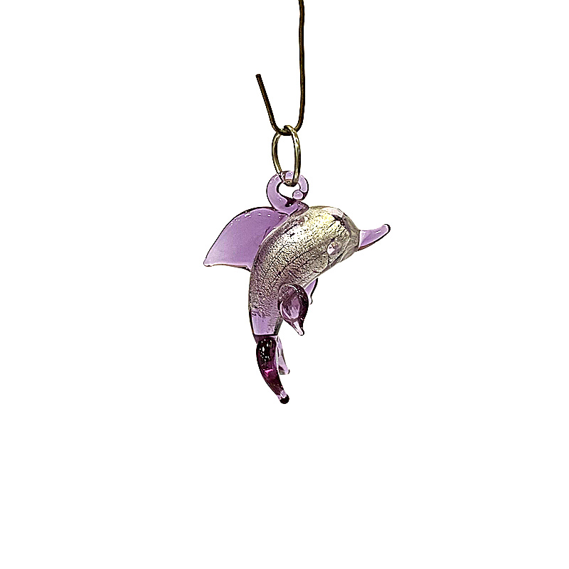 2PCS Mini Cute Glass Dolphin C - Marine Aquarium Europe ulasan dan harga