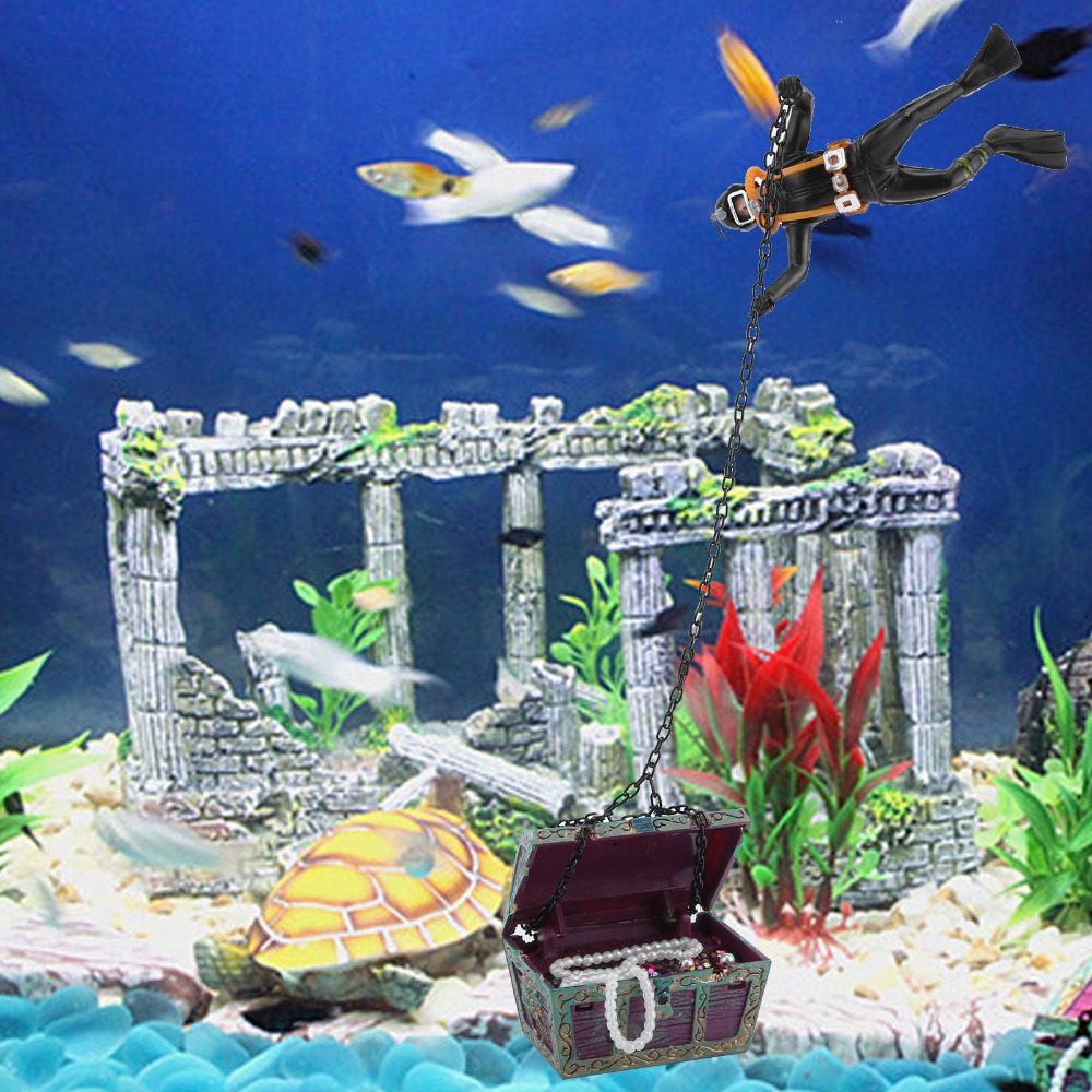 Resin Aquarium Ornament Live-A - Marine Aquarium Live ulasan dan harga