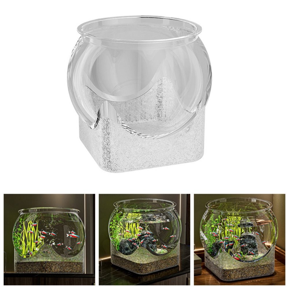 Ultra Clear Round Fish Bowl Re - Marine Aquarium With Sump ulasan dan harga