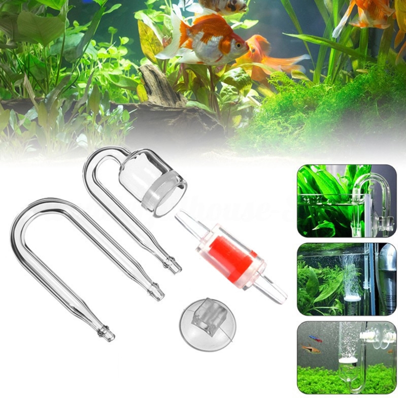 4pcs Set DIY CO2 Diffuser For  - Marine Aquarium Live ulasan dan harga